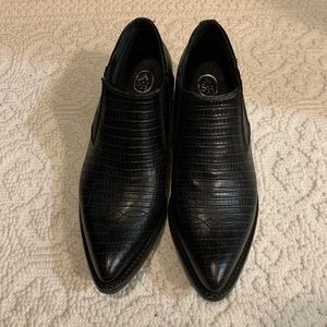 Ash Low Cut Western Leather Booties